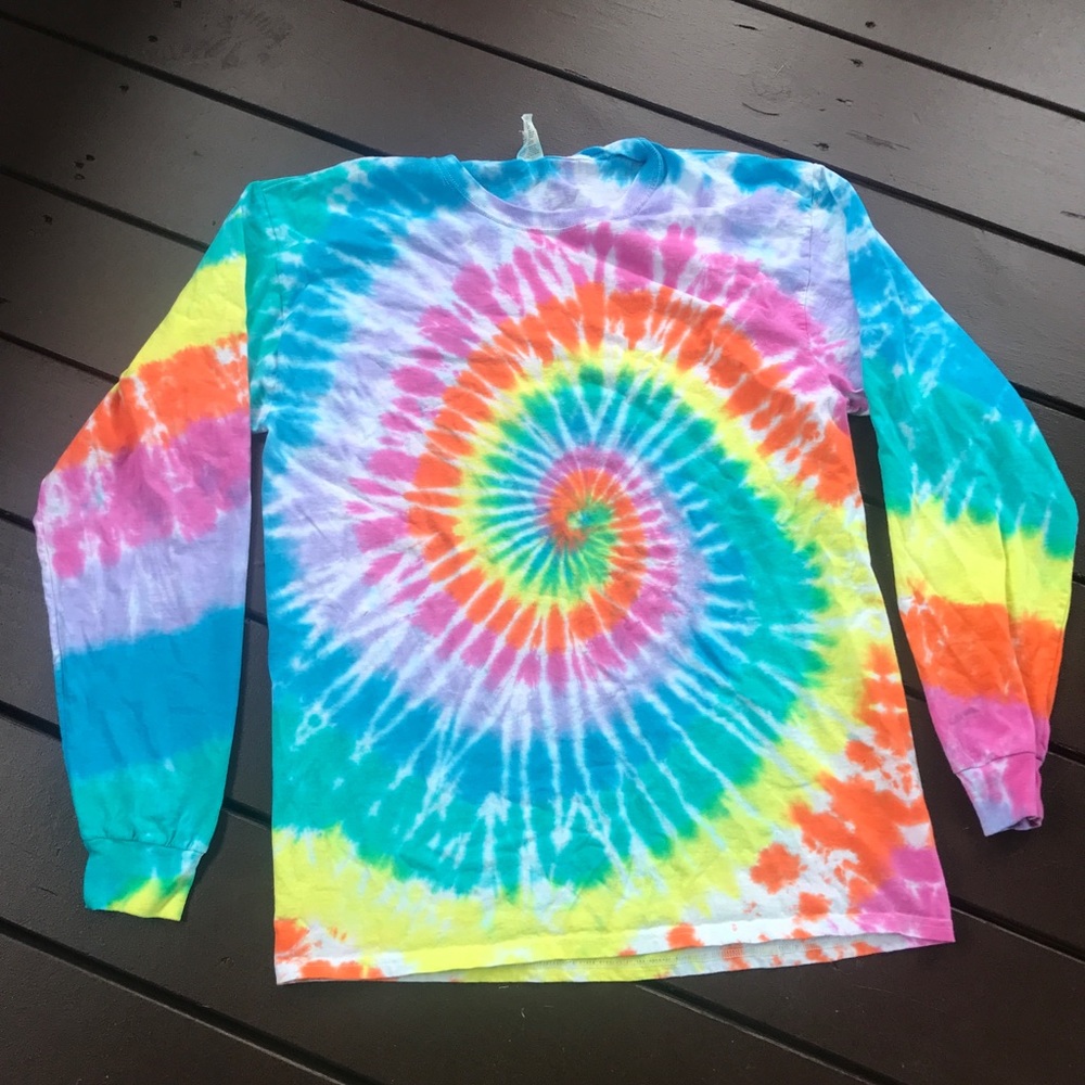 Long Sleeve Tie-Dye